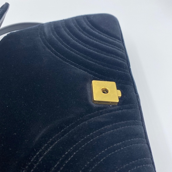 GUCCI medium marmont velvet bag - Picture 13 of 14